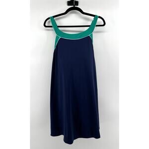 Lands' End Tugless High Neck Swim Dress One Piece Swim Size 20W